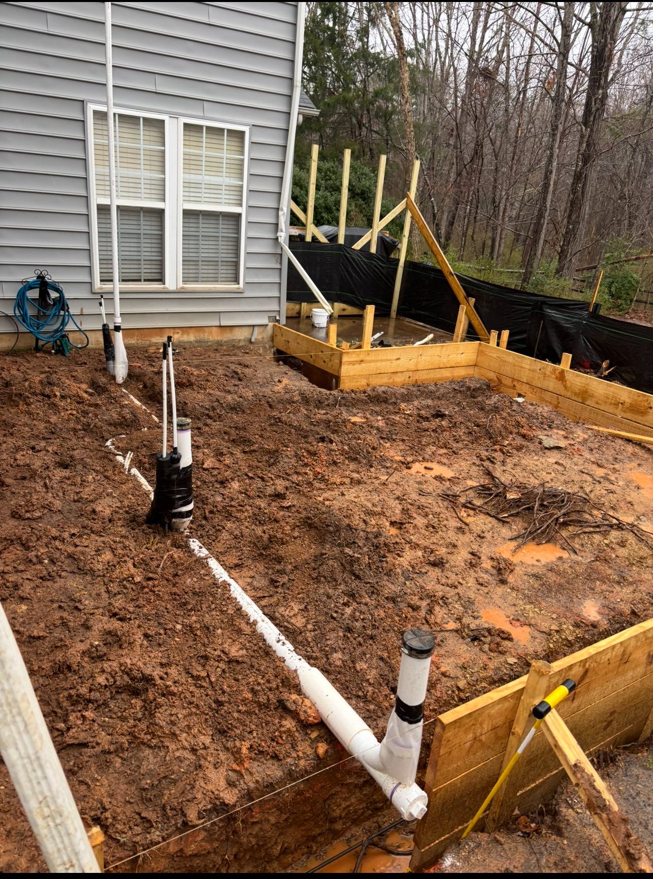 Completed plumbing project by Shires Plumbing
